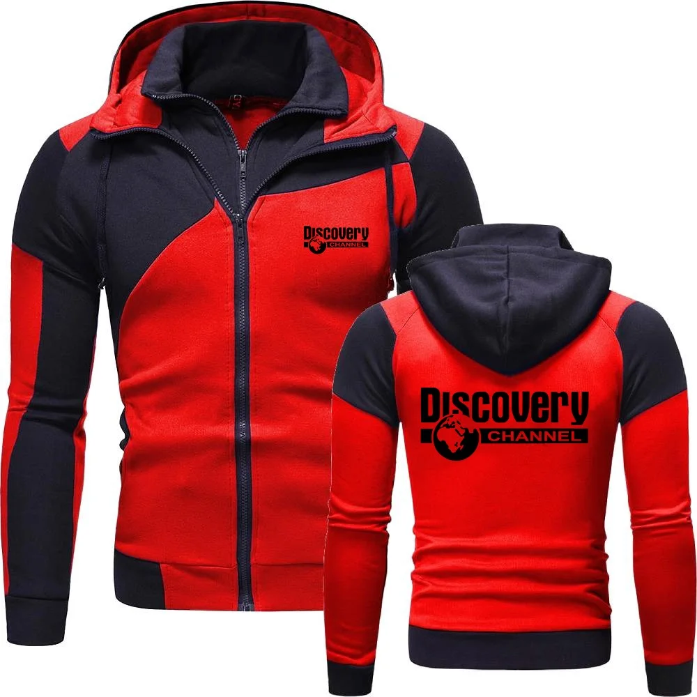Толстовки с капюшоном и надписью Discovery мужская куртка-бомбер пальто для походов