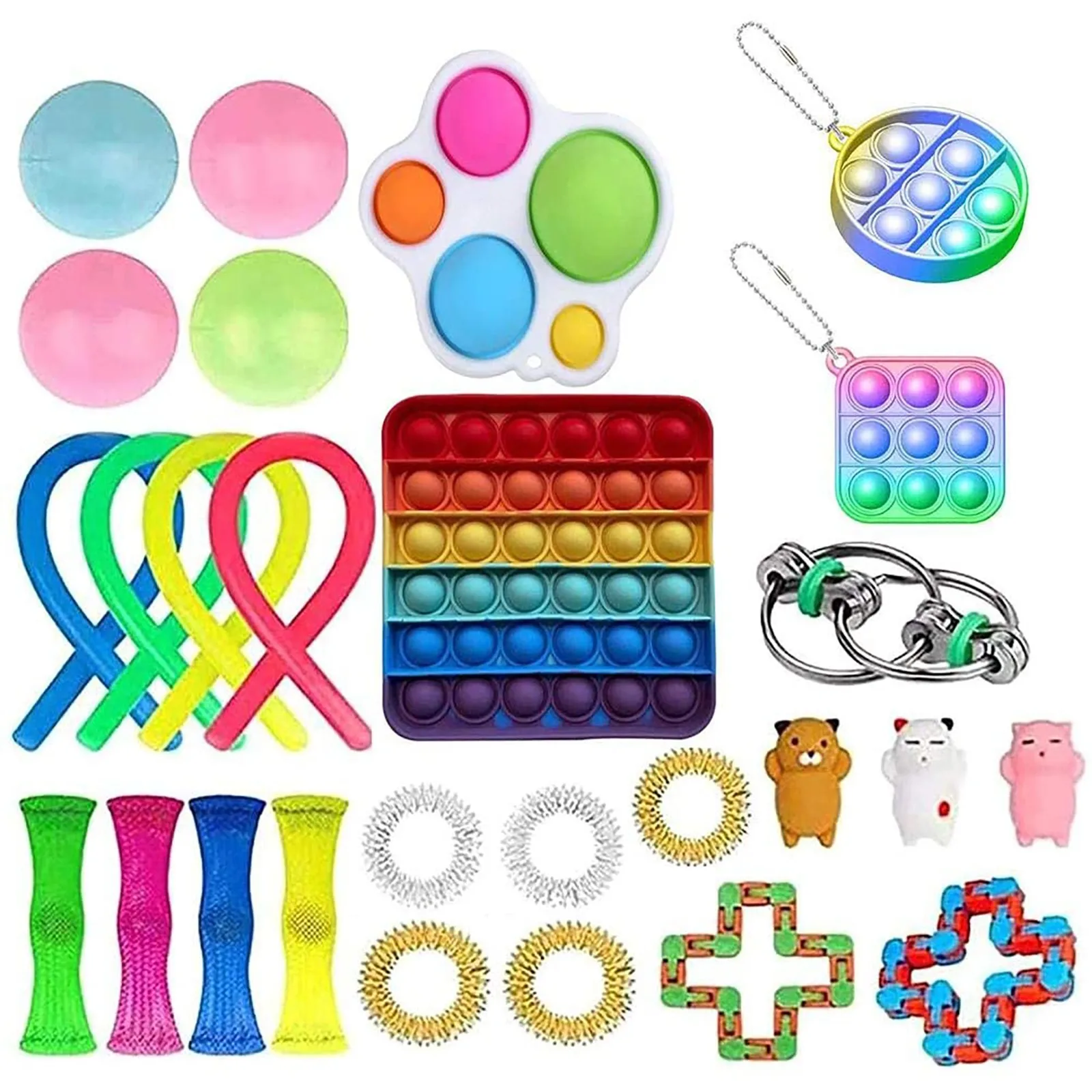 

Милые игрушки-антистресс, набор игрушек антистресс, снайперские игрушки антистресс, детские игрушки, полный набор игрушек