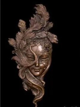 YM латунный изготовленный человек Винтажный Классический ручной работы