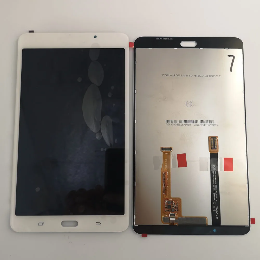 ЖК дисплей и сенсорная панель в сборе для Samsung Galaxy Tab A 7 0 2016 детской T280 T285|ЖК-экраны