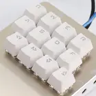 13 шт., белые колпачки для механической игровой клавиатуры QWER ASDF ESC Arrow для переключателя Cherry Mx