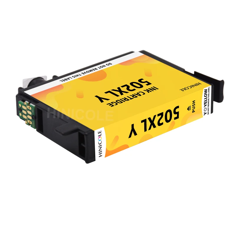 HINICOLE совместимый для Epson T502 520 XL чернильный картридж с печатающей головки XP 5105 5100