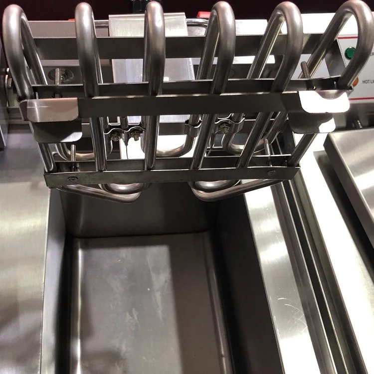 

Commercial Professional Temperature Control Countertop Stainless Steel Electric Deep Fryer