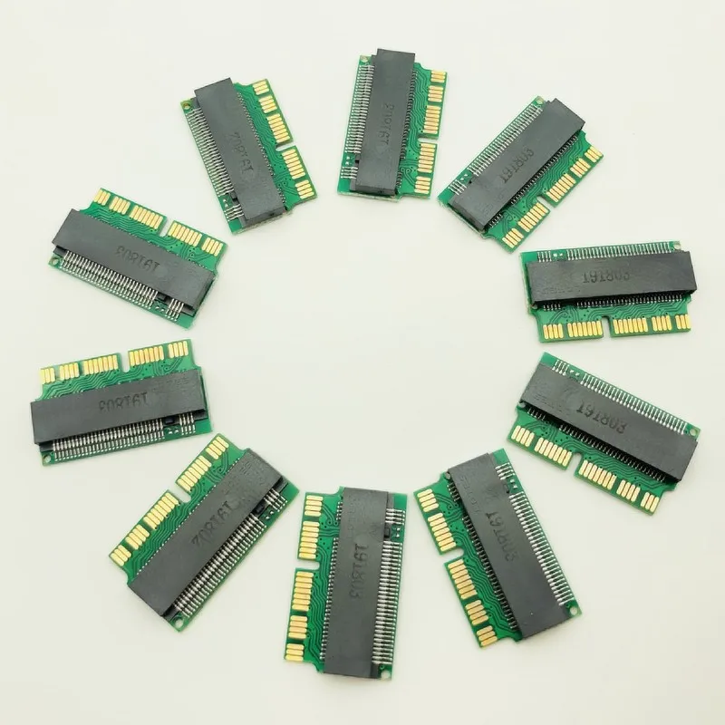 Плата-адаптер NVMe PCIe M.2 M Key M2 SSD для Macbook Air 2013 2014 2015 10 шт. | Компьютеры и офис