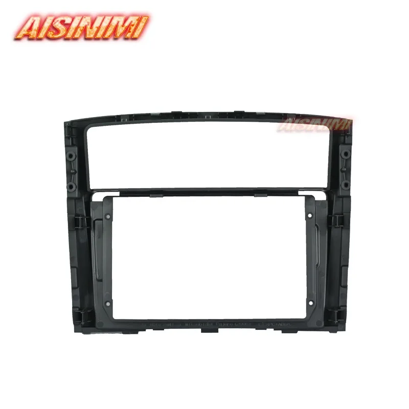 Рамка для автомобильного DVD-плеера Aisinimi 9 дюймов MITSUBISHI Pajero 2006-2016 2 Din stereo - купить по