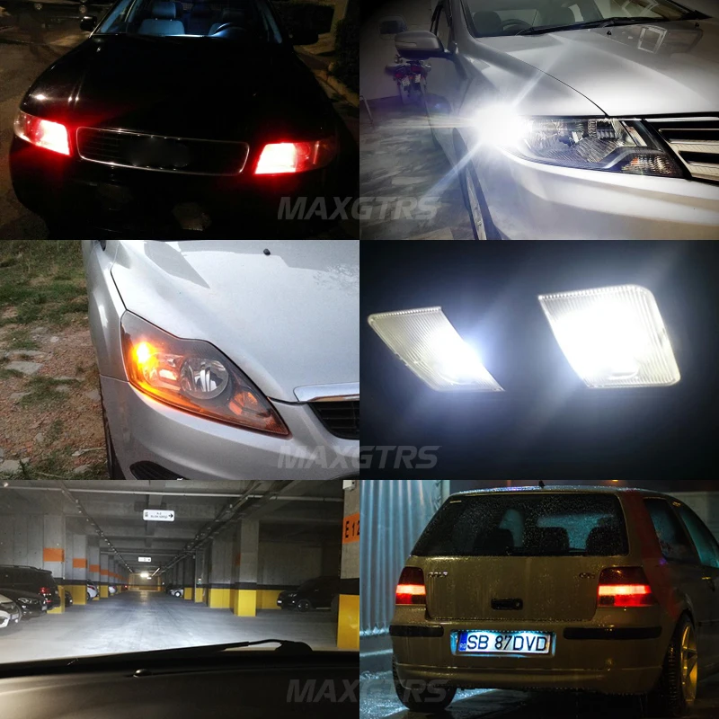 Ультратонкий Светодиодный фонарь T10 194 168 W5W 10SMD 3030 10x сверхъяркий сменный CanBus