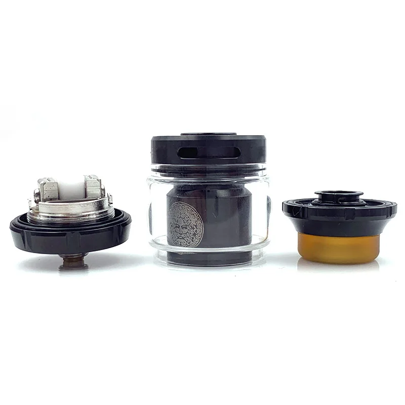 Атомайзер RunVape Zeus X Mesh RTA 25 мм бак 4 5 мл с A1 сетчатая катушка вейп из хлопка 810 Delrin