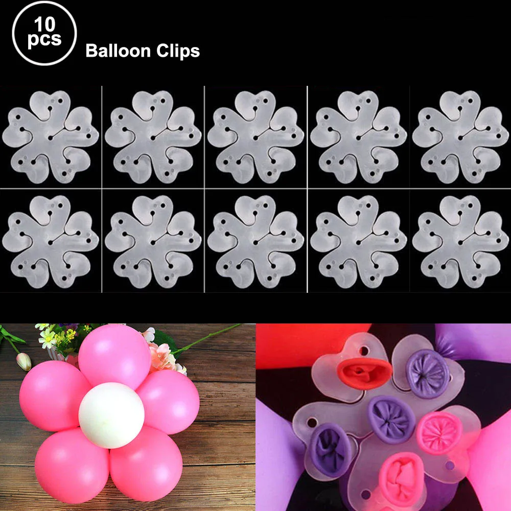 Аксессуары для воздушного шара 5 м двойное отверстие шар гирлянда лента цветок