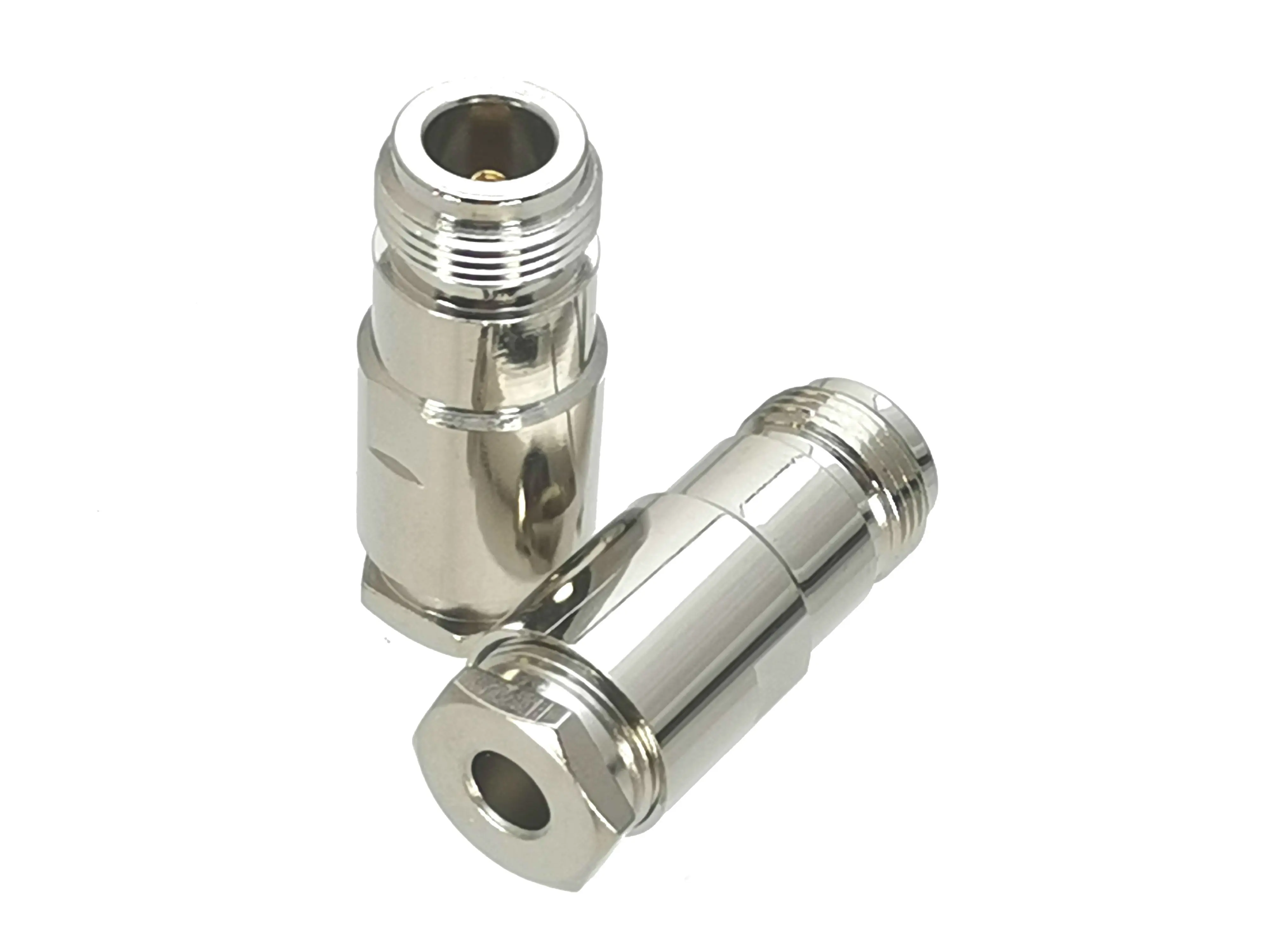 10 шт. Разъем N-образный зажим для RG58 RG142 / RG8X LMR240 RG5 RG6 RG8 LMR400 RF коаксиальный штекер и