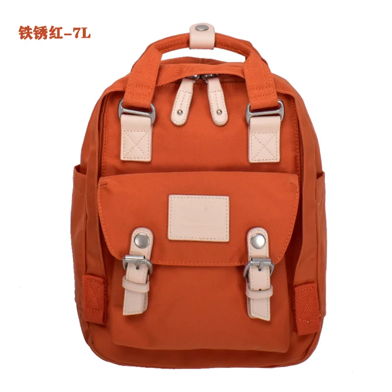 Rust red 7L Женский рюкзак, высокое качество, Mochila Mujer, Модный женский рюкзак для путешествий, 7л, повседневный рюкзак Mochilas Viajes, Противоугонный рюкзак - Цвет: Rust red 7L