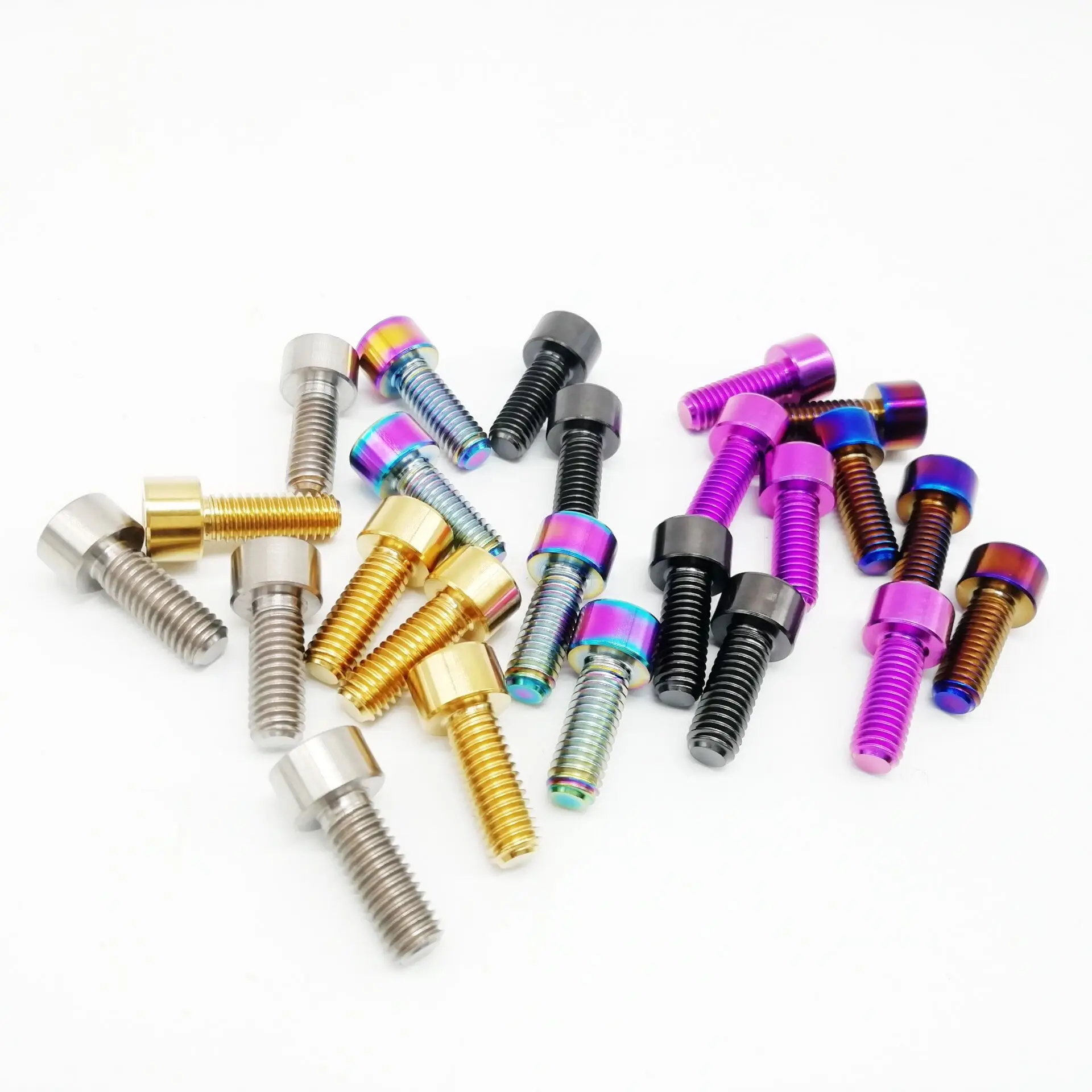 4 шт. M6X20mm Gr.5 титановый/Ti Болт шестигранный винт с внутренней шестигранной