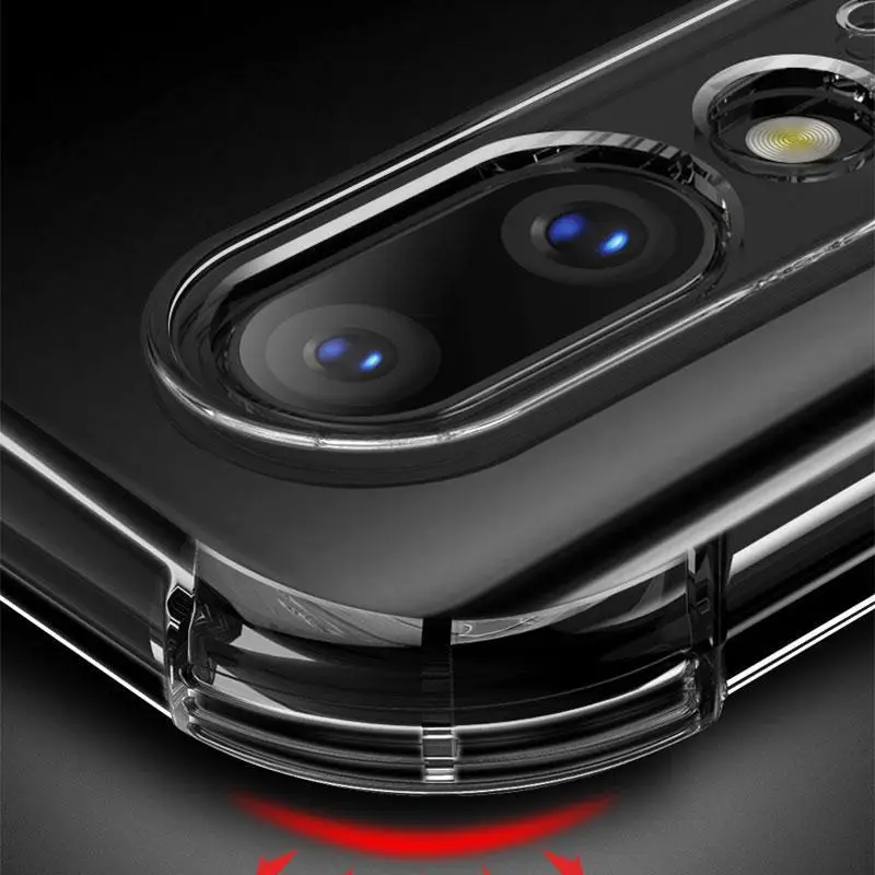 Для Xiao mi Red mi Note 8 Pro Чехол Силиконовый противоударный Красный mi 7 6 Note 7 6 5 Pro прозрачный защитный чехол для Xio mi 9t K20