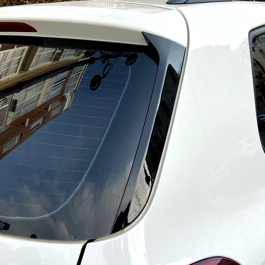 Спойлеры с боковым крылом заднего крыла для Volkswagen Tiguan MK1 2007-2016 наклейки отделка