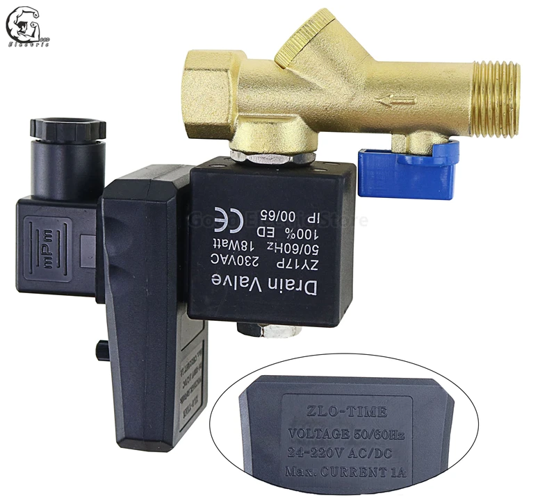 1 шт. планшетовый клапан для воздушного компрессора 220 В переменного тока|Клапан| |