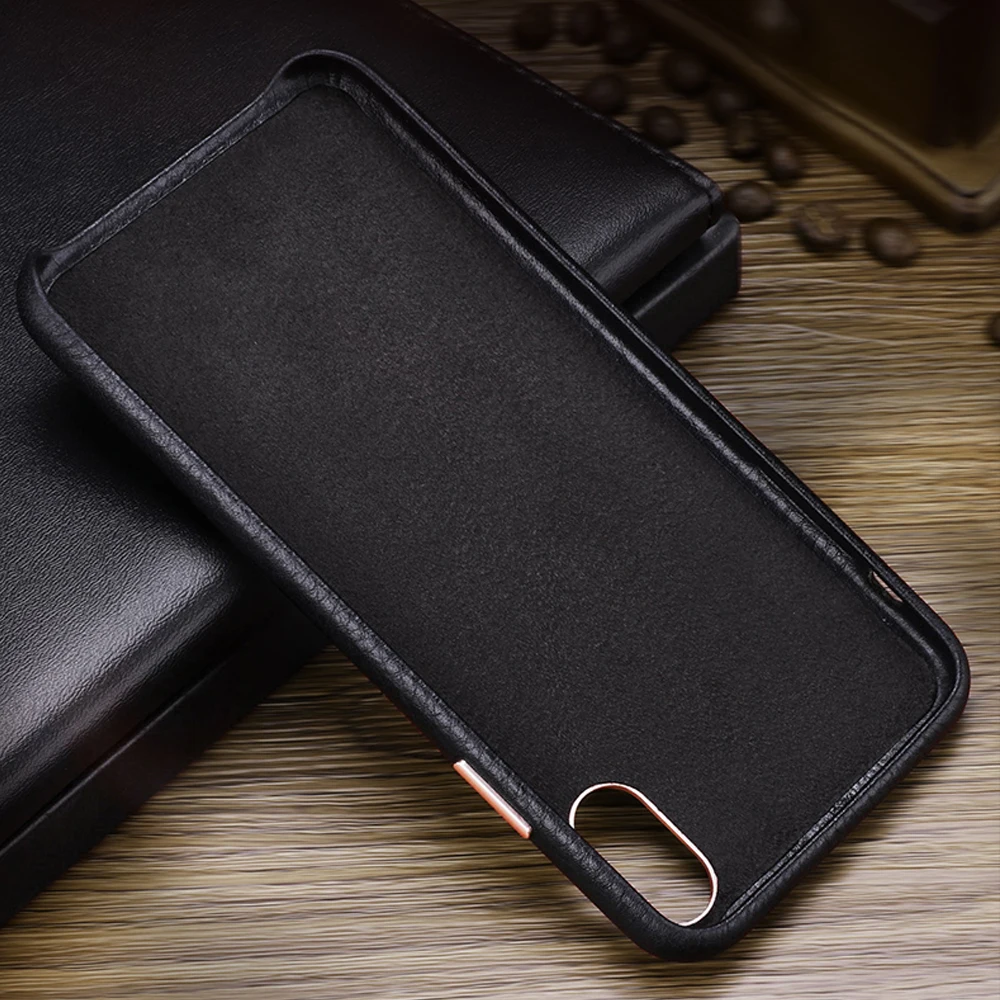Кожаный чехол Премиум для iPhone 8 7 6 6s Plus Xr X Xs Max Роскошные тонкие мягкие Защитные