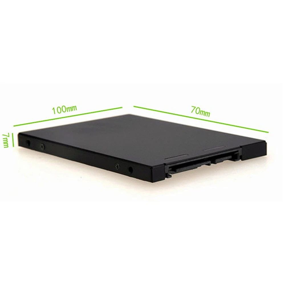 

Metal mSATA SSD to 2.5" SATA Enclosure Converter Adapter Card SSD Case Tool