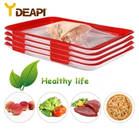 ydeapi creative food preservation tray food fresh keeping fresh spacer organizer food preservate refrigerator food storage
