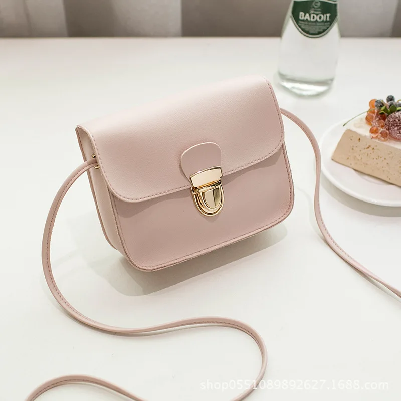 

2019 New Fashion Ladies Messenger Bags Cheap Hasp PU Leather Small Shoulder Bags Women Crossbody Bag For Girl Brand Handbags 102