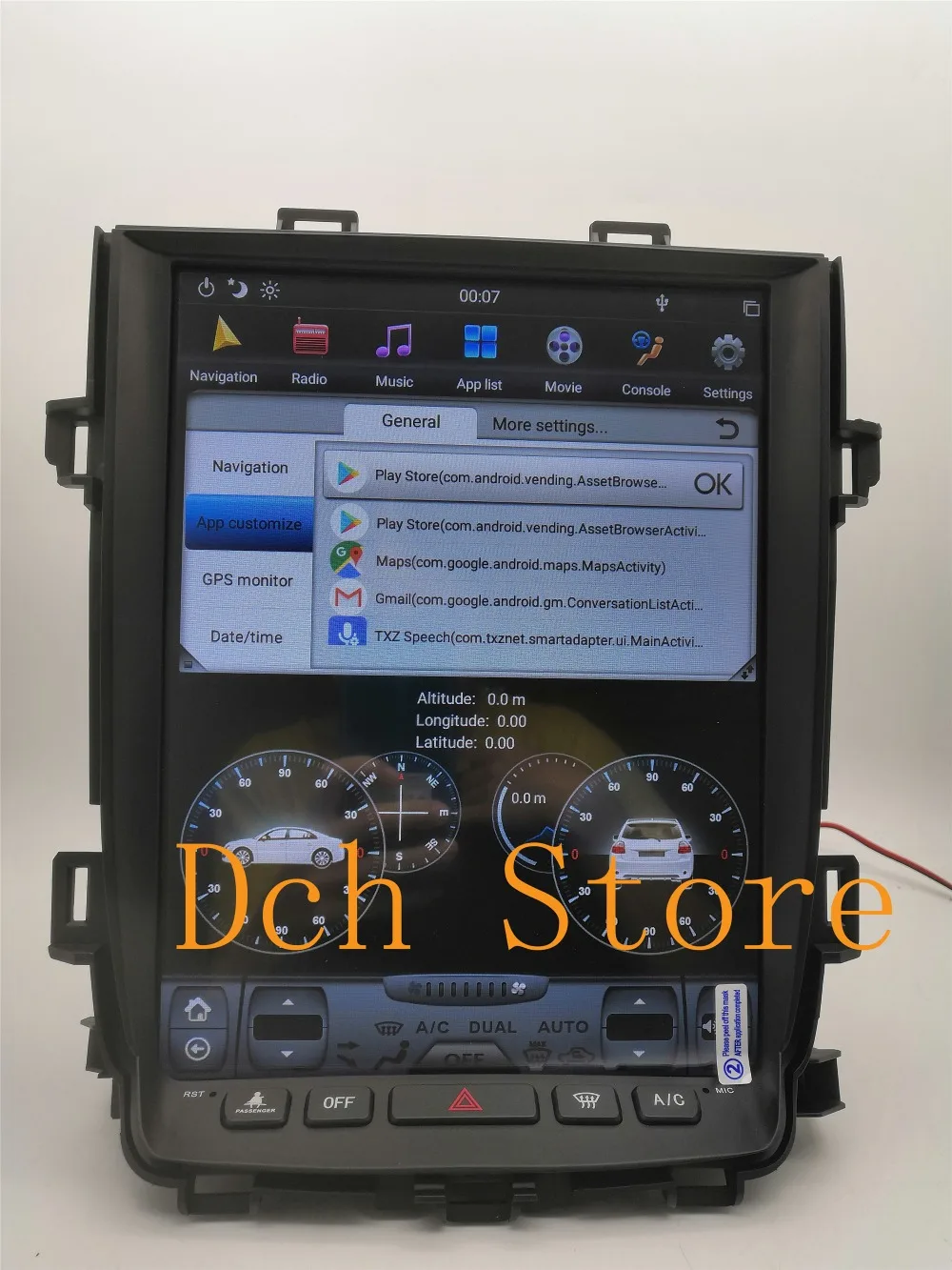 12,1 дюймов вертикальный tesla стиль Android 8,1 автомобильный dvd-плеер gps для Toyota Alphard Vellfire 20 серии 2010 2011 2012 2013 px6