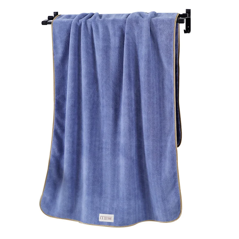 

Bathroom Large Fashion Towel Water Absorbing Adults Thick Quick Dry Cotton Towel Hotel Travel Serviette Home Textile AE50BT