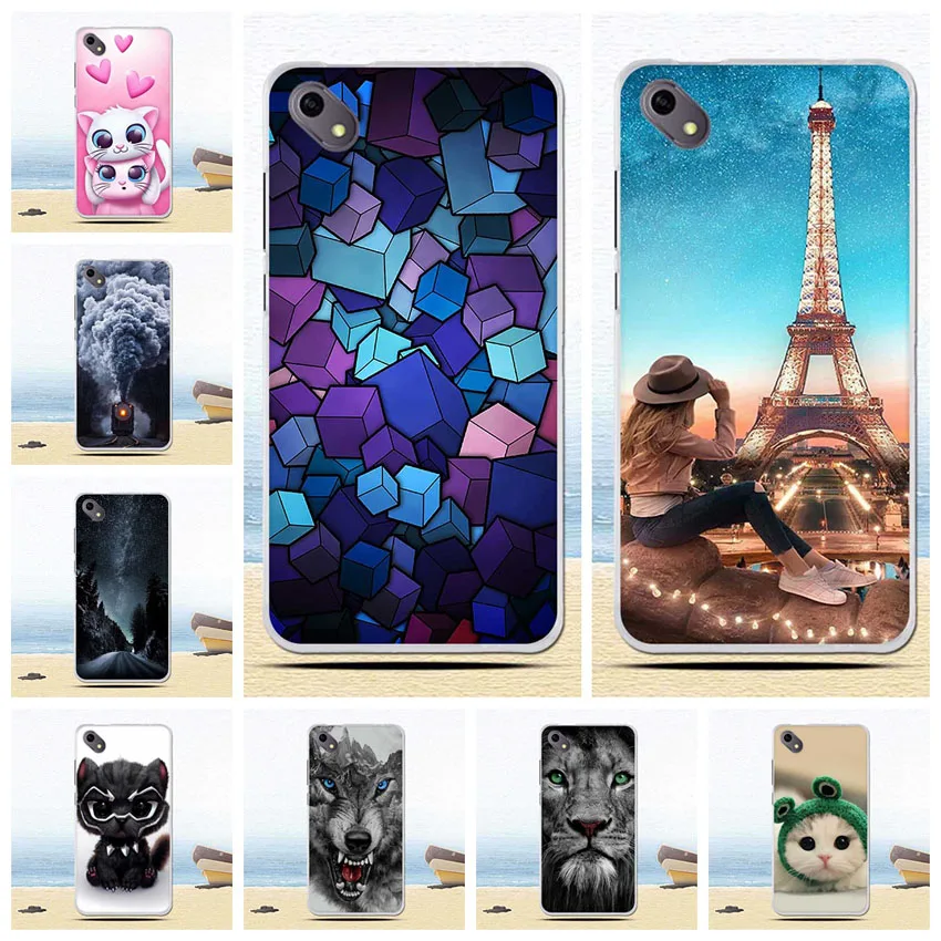 Чехол из ТПУ для мобильного телефона BQ S чехол с рисунком s 5035 бархатный мягкий