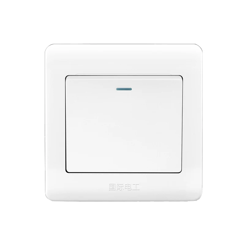 

Classic 86 Type Wall Light Switch, 1 2 3 4 Gang 1 2 3 Way 10A 250V Flame Retardant PC Panel White Recessed Wall Rocker Switch