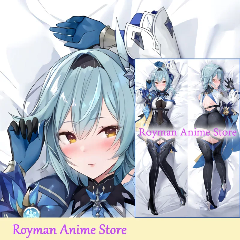 

Двусторонняя наволочка для подушки Dakimakura Anime Eula Genshin