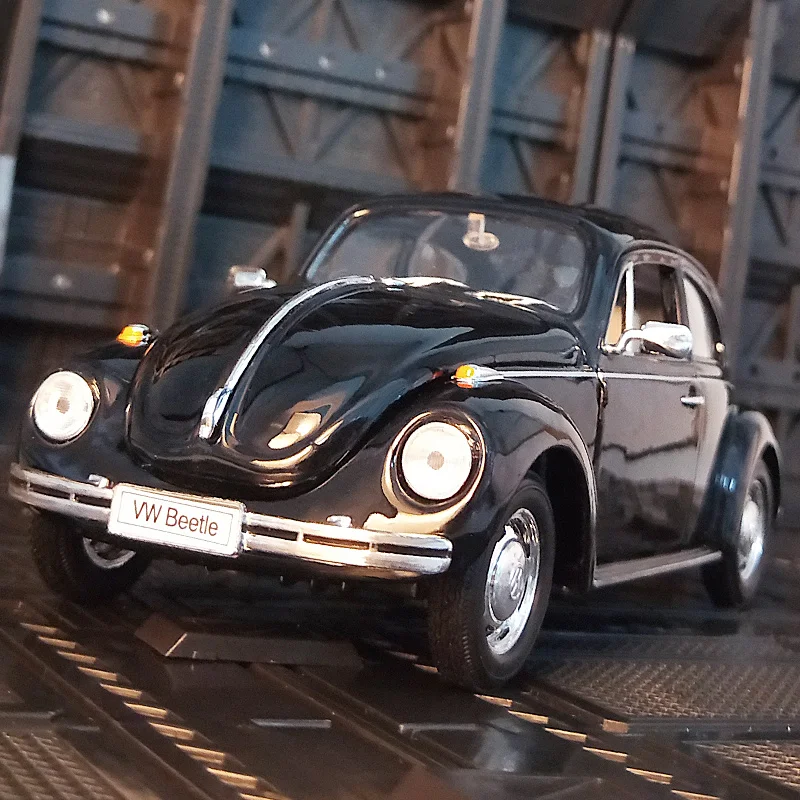 Классическая модель автомобиля Welly 1:24 Volkswagen Beetle Литые и игрушечные автомобили