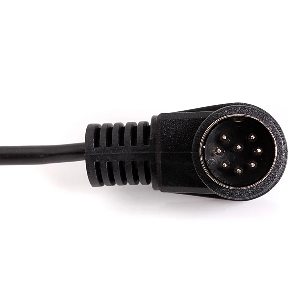 

Car 3.5mm AUX Input Adapter o Cable Mini Jack AUX 8-Pin M-BUS CD Changer Cable For Alpine Gold Plug