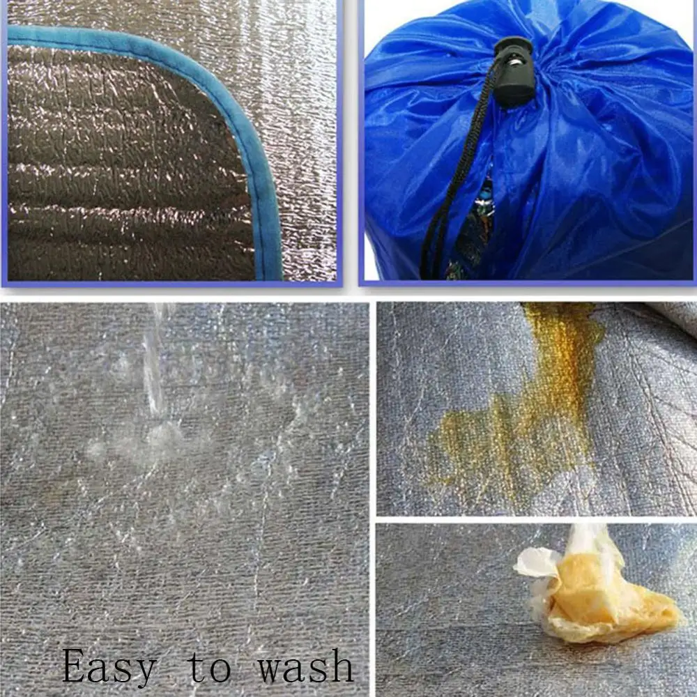 Коврик для пикника 200x200 см напольный коврик кемпинга с защитой от влаги