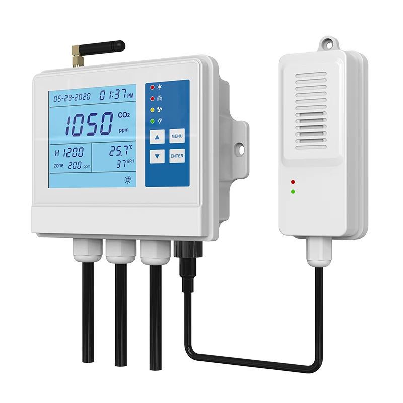 

OEM and ODM CO2 Controller for Mushroom with 4-20mA and RS485 Input