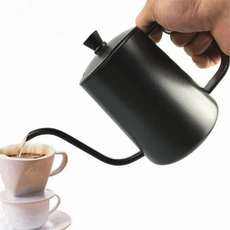 

Stainless steel stainless steel espresso coffee pitcher coffee pot with lid anti-scalding handle Milk frothing Jug Kitchen Tool