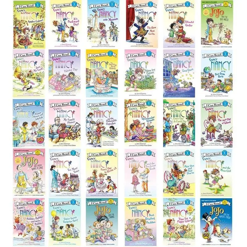Cena 30 Książek/zestaw Mogę Czytać Fantazyjne Zestawy Książek Nancy Manga W Języku Angielskim Nauka Czytania Książek Z Obrazkami Dla Dzieci Broszury Edukacyjne