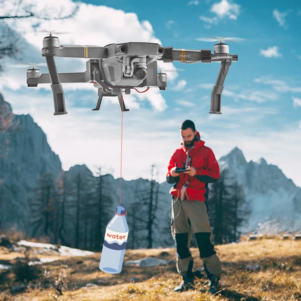 Система пневматического падения Airdrop для DJI Mavic 2 Pro Zoom Drone Life Rescue удаленный бросок
