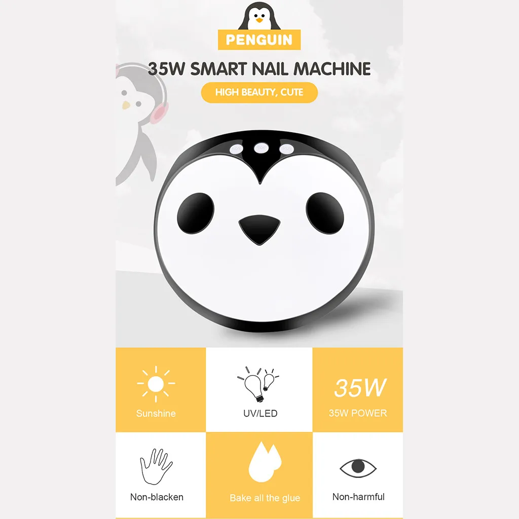 УФ лампа для сушки гель лака ногтей 36 Вт|Электрические маникюрные дрели| |