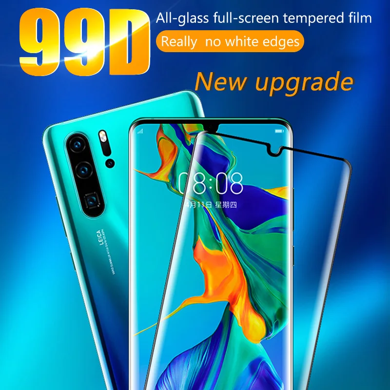2-в-1 99D закаленное Стекло для huawei P30 P20 Pro Экран протектор для huawei P smart Коврики 10 20 горит Камера объектив Стекло пленка