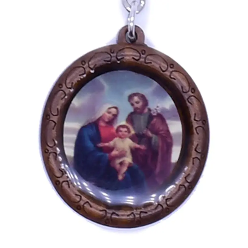 Винтажный христианский крест Иисуса Христа значок брелок религиозное кольцо для