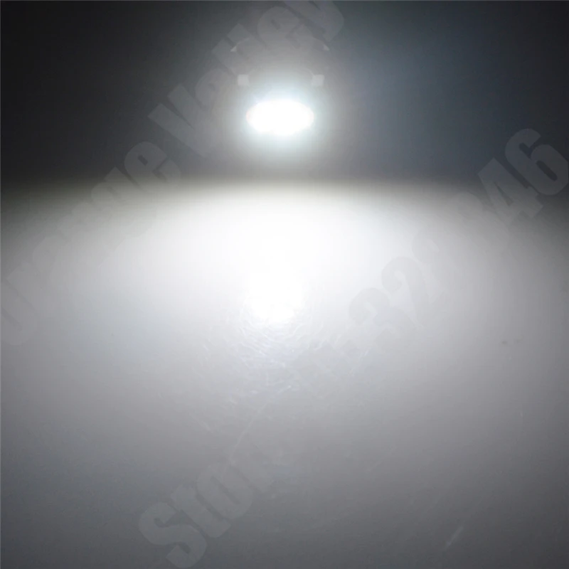 10 шт. суперъяркие Автомобильные светодиодные лампы T10 168 194 W5W 6 4014 SMD DC 12 В |