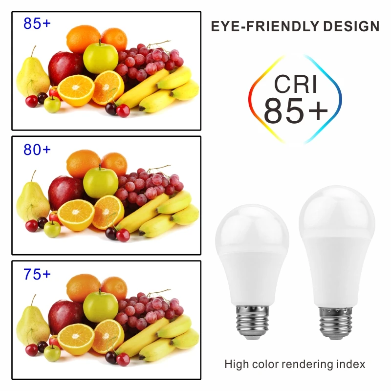 Светодиодный светильник со звуковым датчиком движения 5 Вт 7 9 12 E27 220 В