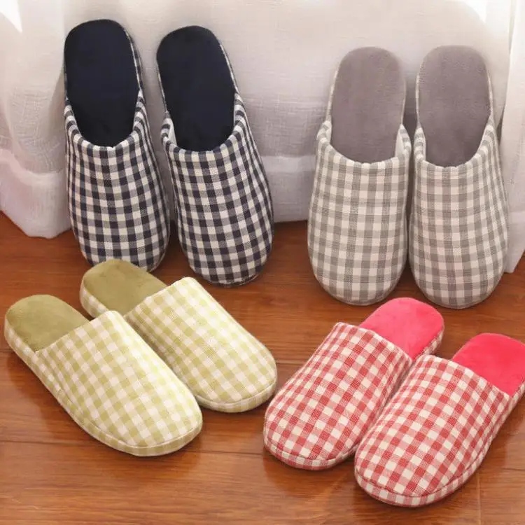 

Мужские и женские зимние новые хлопковые тапочки для дома с мягкой подошвой Нескользящие теплые тапочки для пар, новинка 2021