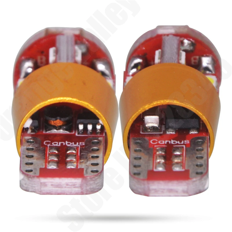 2 шт. автомобисветодиодный светодиодные лампы T10 LED Canbus W5W 168 194 12 SMD 3030 | Автомобили и