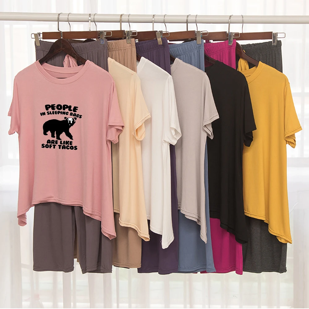 

Spring Autumn Soft Aesthetic Print Pajamas Ladies Cute Long Sleeve School Students Suit Pyjama Pour Femme Women Sleepwear Set