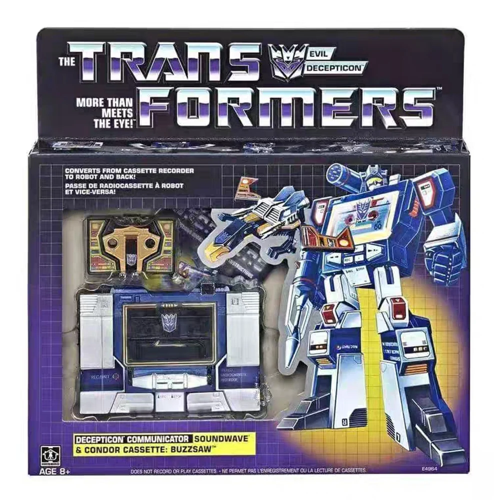 Оригинальные трансформаторы Hasbro G1 девастатор starcry звуковая волна крутящийся