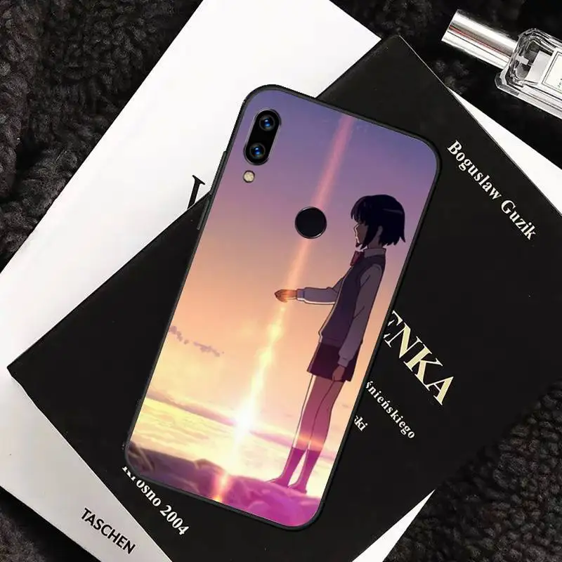 

Japanese Anime Your Name Phone Case For Xiaomi Redmi note 4 4X 8T 9 9s 10 K20 K30 cc9 9t pro lite max