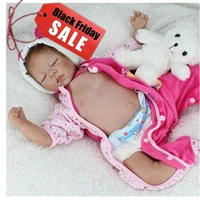 realistic reborn baby doll newborn boy 22 lifelike vinyl body bebe toddler toy