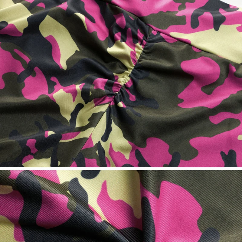 

New High Waist Summer Shorts For Women Streetwear Shorts Ladies Camouflage Shorts Casual Slim Fitness Shorts