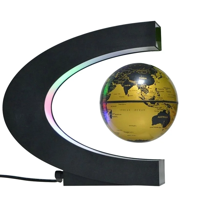 

Новинка 2021, плавающий Магнитный левитационный шар, лампа в виде карты мира, светсветильник в форме шара, офисное украшение для дома, новинка,...