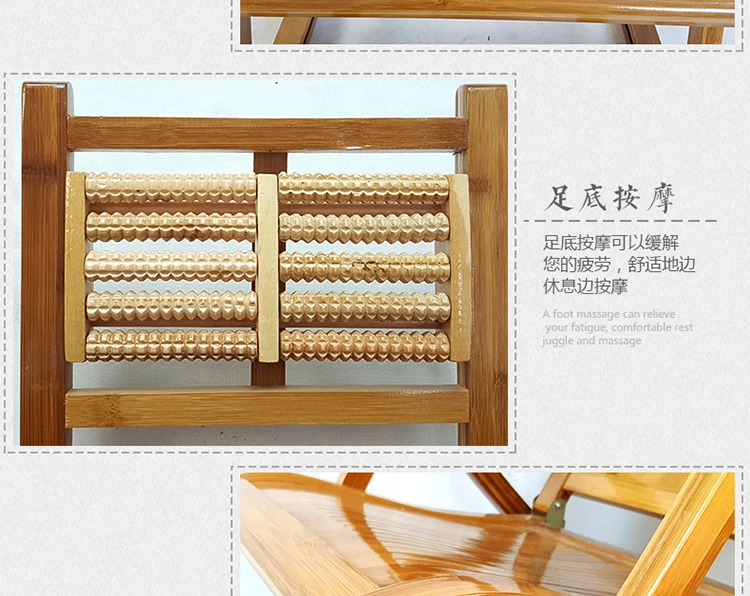 Бамбуковое кресло качалка складное летний Балконный стул Siesta домашнее для