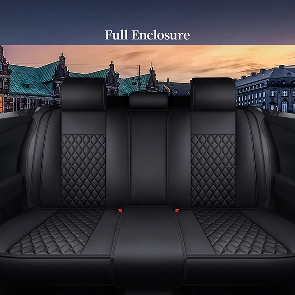 Универсальные кожаные чехлы kalaisike для автомобильных сидений Renault все модели Megane