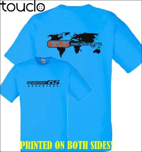 Распродажа модная немецкая футболка для фанатов модель R 1200 GS с ралли GSA|Мужские